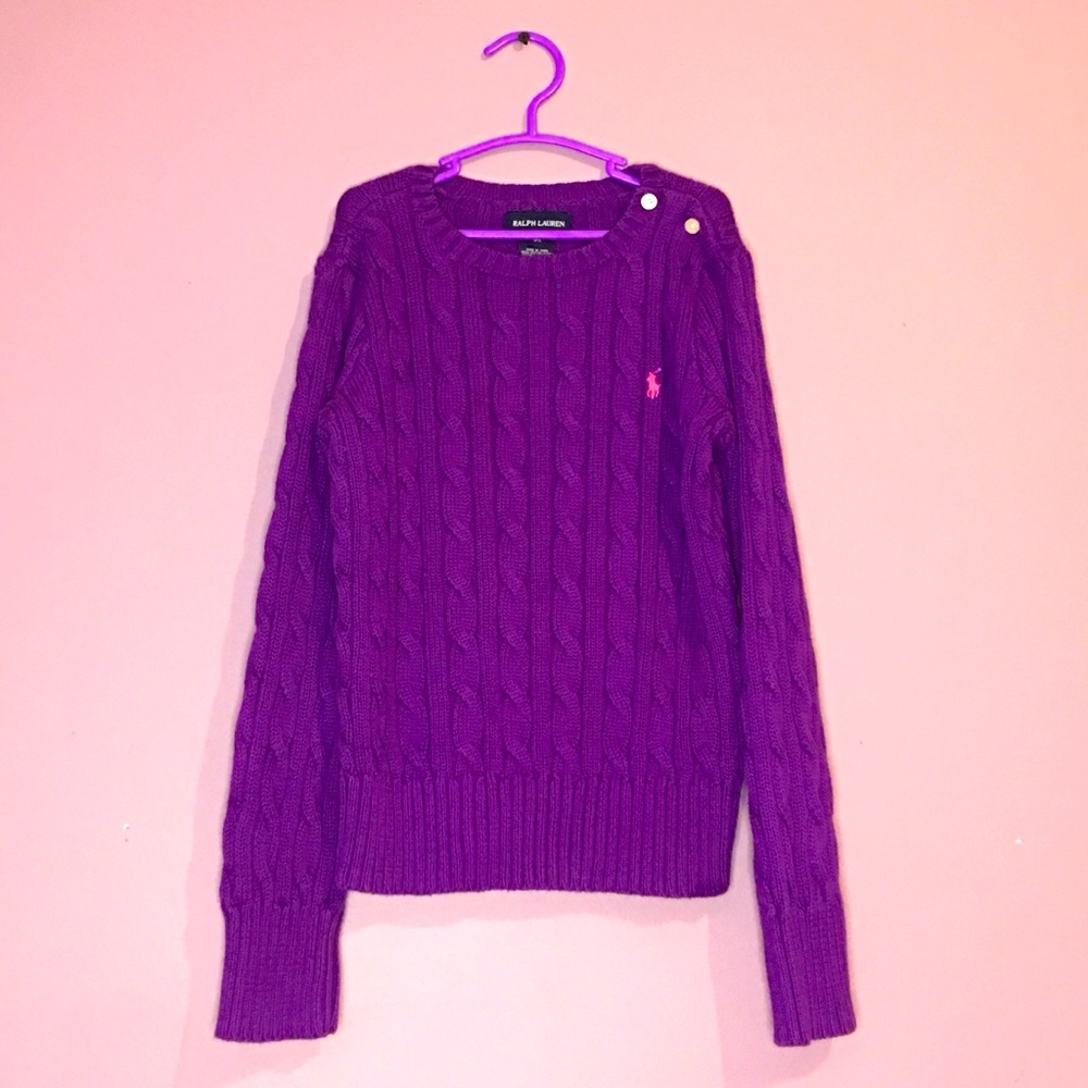 RL Cableknit Sweater​